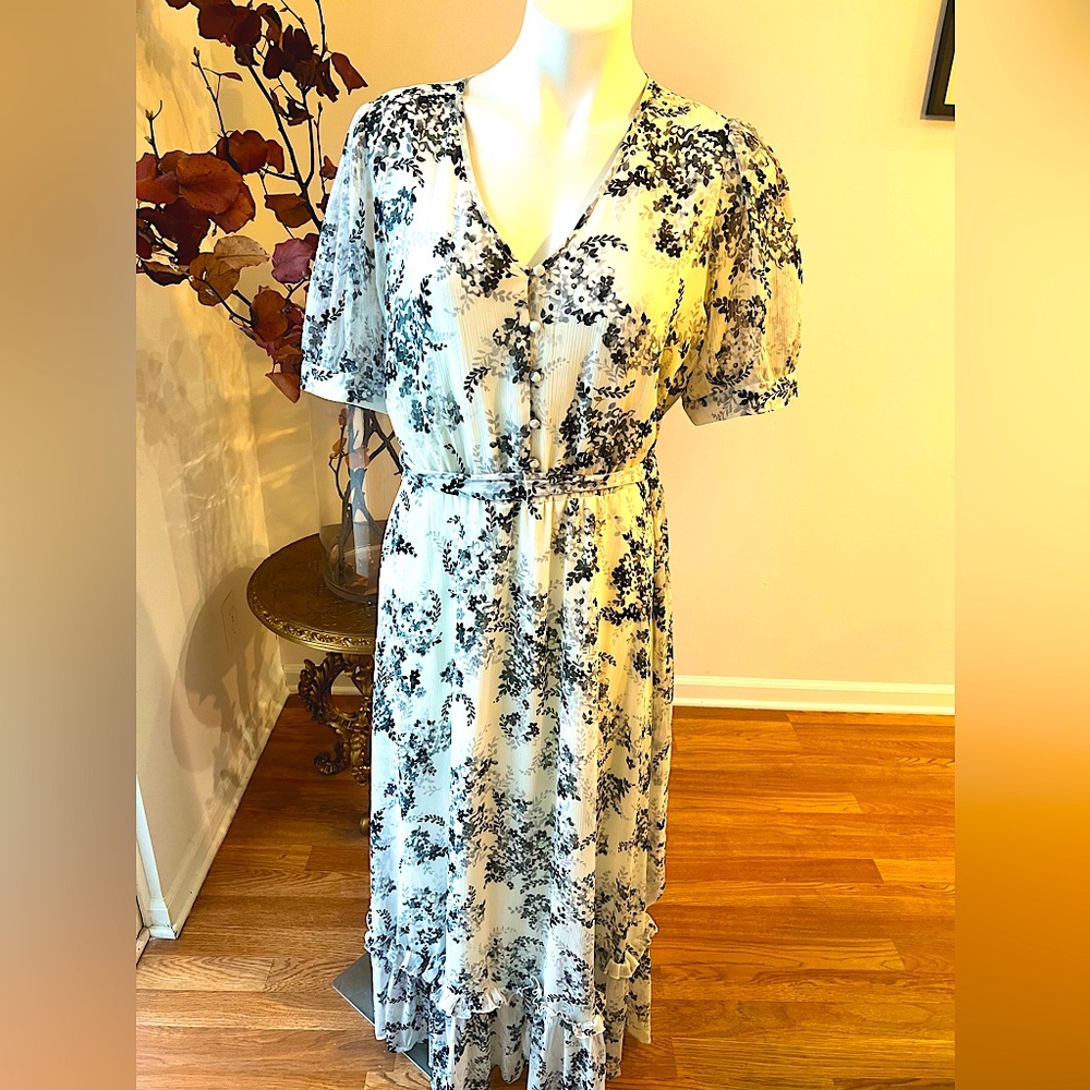 Calvin Klein wrap dress